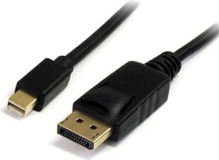 StarTech, DisplayPort Mini - DisplayPort, 2 m cena un informācija | Kabeļi un vadi | 220.lv