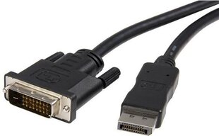 StarTech, DP2DVIMM10 DisplayPort - DVI-D, 3 m цена и информация | Кабели и провода | 220.lv