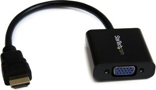 HDMI Adapteris Startech HD2VGAE2 1920 x 1080 px Melns cena un informācija | Kabeļi un vadi | 220.lv