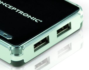 Conceptronic C4PUSB2 цена и информация | Адаптеры и USB разветвители | 220.lv