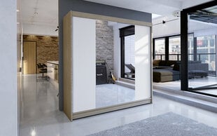 Skapis ADRK Furniture Balance, ozola krāsas/balts cena un informācija | Skapji | 220.lv