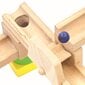 Koka konstruktors Bumbiņu trase, Bino 40 gab. cena un informācija | Attīstošās rotaļlietas | 220.lv