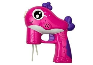 Пистолет с мыльными пузырями "Розовая рыбка" цена и информация | Игрушки для песка, воды, пляжа | 220.lv
