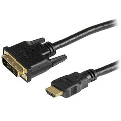 StarTech HDMI/DVI-D, 1.8 м цена и информация | Кабели и провода | 220.lv