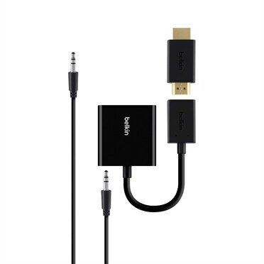 Belkin B2B137-BLK, HDMI, 15 cm cena un informācija | Kabeļi un vadi | 220.lv