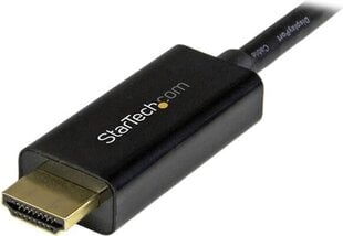 Mini Display Porta uz HDMI Adapteris Startech MDP2HDMM5MB 5 m Melns cena un informācija | Kabeļi un vadi | 220.lv