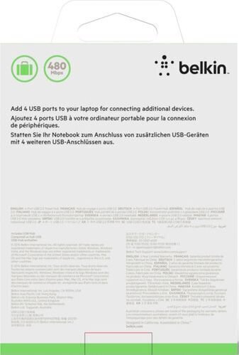 4-Port USB Hub Belkin F4U042BT cena un informācija | Adapteri un USB centrmezgli | 220.lv