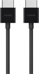 Belkin AV10168BT2M-BLK, HDMI, 2 м цена и информация | Кабели и провода | 220.lv