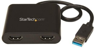 StarTech USB32HD2 цена и информация | Адаптеры и USB разветвители | 220.lv