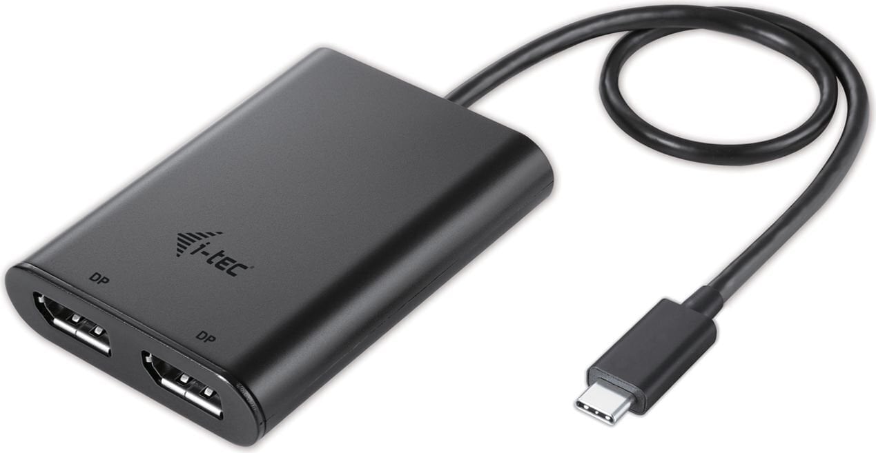 USB-C Adapteris i-Tec C31DUAL4KDP  Thunderbolt 3 цена и информация | Adapteri un USB centrmezgli | 220.lv