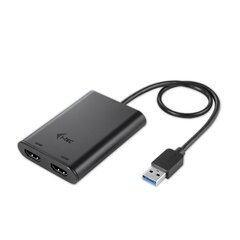 I-TEC U3DUAL4KHDMI цена и информация | Адаптеры и USB разветвители | 220.lv