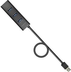 AXAGON HUE-S2BP 4x USB3.0 Charging Hub 1.2m Cable, MicroUSB Charging, Incl. AC Adapter cena un informācija | Adapteri un USB centrmezgli | 220.lv
