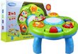 Attīstošs galdiņš ar skaņām un gaismām 2in1 cena un informācija | Rotaļlietas zīdaiņiem | 220.lv
