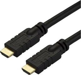 HDMI Kabelis Startech HD2MM15MA Melns 15 m cena un informācija | Kabeļi un vadi | 220.lv