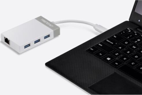 TRENDnet TUC-ETGH3 cena un informācija | Adapteri un USB centrmezgli | 220.lv