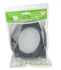 Techly, HDMI, 1м цена и информация | Кабели и провода | 220.lv