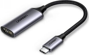Ugreen CM297 USB-C uz HDMI adapteris, 4K 60Hz, pelēks цена и информация | Адаптеры и USB разветвители | 220.lv