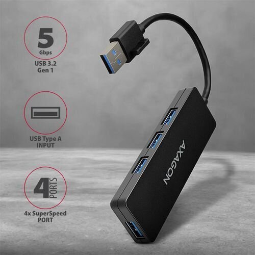 Axagon HUE-G1A цена и информация | Adapteri un USB centrmezgli | 220.lv