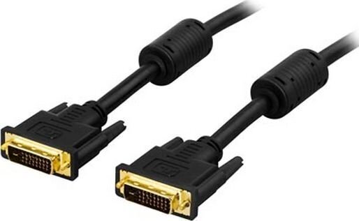 DELTACO Deltaco display kabel DVI-D (DUAL LINK) cena un informācija | Kabeļi un vadi | 220.lv