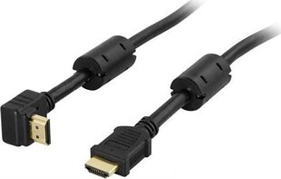 Deltaco HDMI-1020V, HDMI, 2 m cena un informācija | Kabeļi un vadi | 220.lv