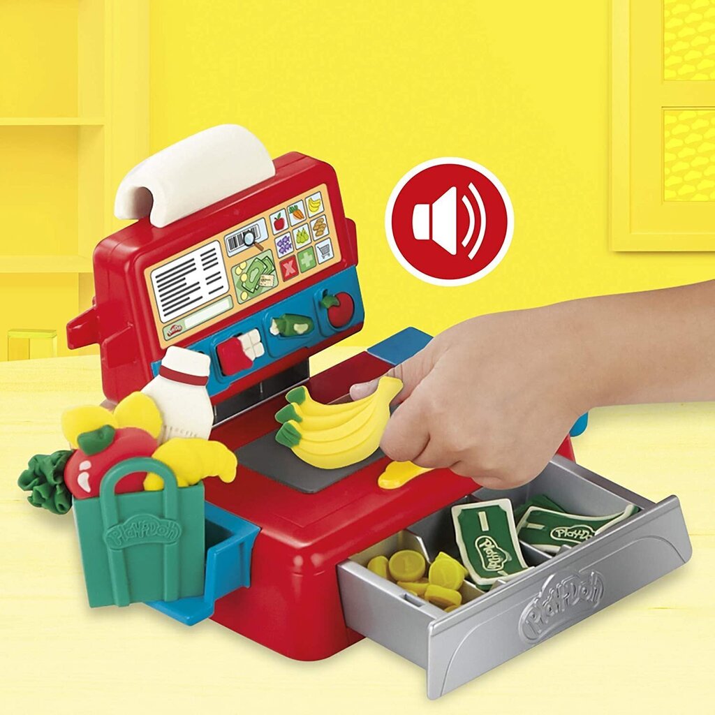 Kases aparāts ar plastilīnu Play-Doh, E6890 cena un informācija | Rotaļlietas meitenēm | 220.lv