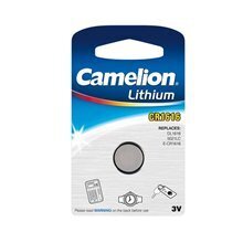 Camelion baterija Button Celles, 3 V, CR1616, 1 gab. cena un informācija | Baterijas | 220.lv