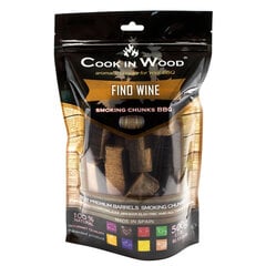 Блоки для копчения Вино Fino, Cook In Wood, Fino Wine BBQ chunks, 500г цена и информация | Коптильни, аксессуары | 220.lv