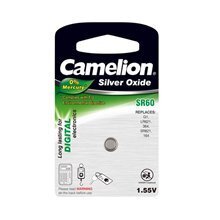 Camelion элементы Silver Oxid Celles 1.55 V, SR60W/G1/364, 1 шт. цена и информация | Батарейки | 220.lv