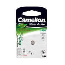 Camelion elements Silver Oxid Celles 1.55 V, SR60W/G1/364, 1 gab. cena un informācija | Baterijas | 220.lv