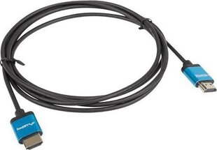 Lanberg CA-HDMI-22CU-0018-BK cena un informācija | Kabeļi un vadi | 220.lv