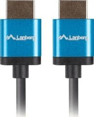 Lanberg CA-HDMI-22CU-0018-BK cena un informācija | Kabeļi un vadi | 220.lv