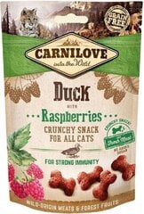 Carnilove Snack Duck Raspberries 50g Kaķiem cena un informācija | Carnilove Zoo preces | 220.lv