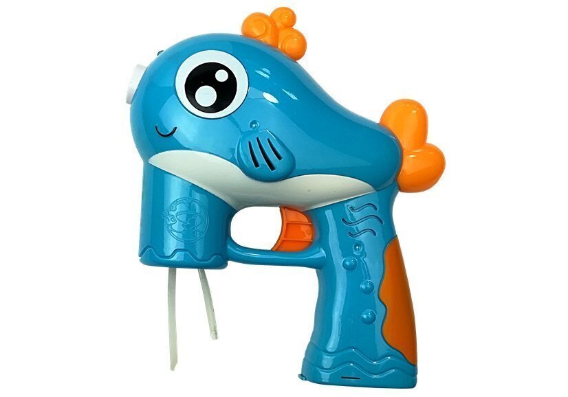 Ziepju burbuļu pistole "Zivs zila" cena un informācija | Ūdens, smilšu un pludmales rotaļlietas | 220.lv