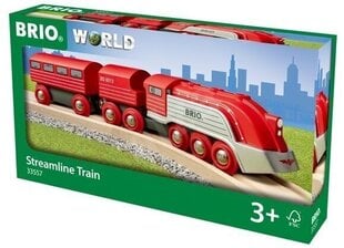 Поезд Brio Railway Streamline, 33557 цена и информация | Игрушки для мальчиков | 220.lv