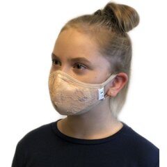 Atkārtoti lietojama sejas maska bērniem 1016/FK Ergo Plus, apceptas mandeles uz balta fona cena un informācija | Pirmā palīdzība | 220.lv