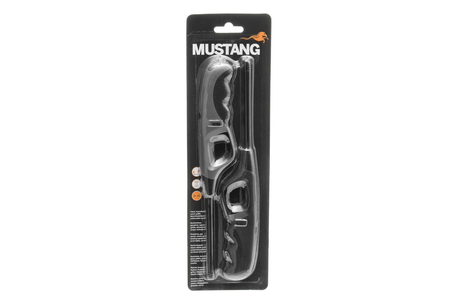 Šķiltavas Mustang 2gab. 27cm cena un informācija | Kokogles, briketes, uguns aizdedzināšanas līdzekļi | 220.lv