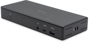 USB Centrmezgls i-Tec C31TRIPLEDOCKPD cena un informācija | Adapteri un USB centrmezgli | 220.lv