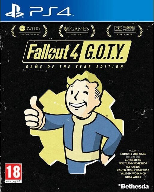 Spēle priekš PlayStation 4, Fallout 4 Game of the Year Edition цена и информация | Datorspēles | 220.lv