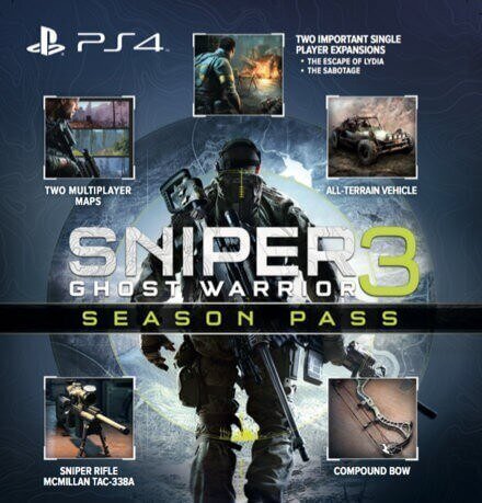 Sniper Ghost Warrior 3 Season Pass Edition PS4 spēle цена и информация | Datorspēles | 220.lv