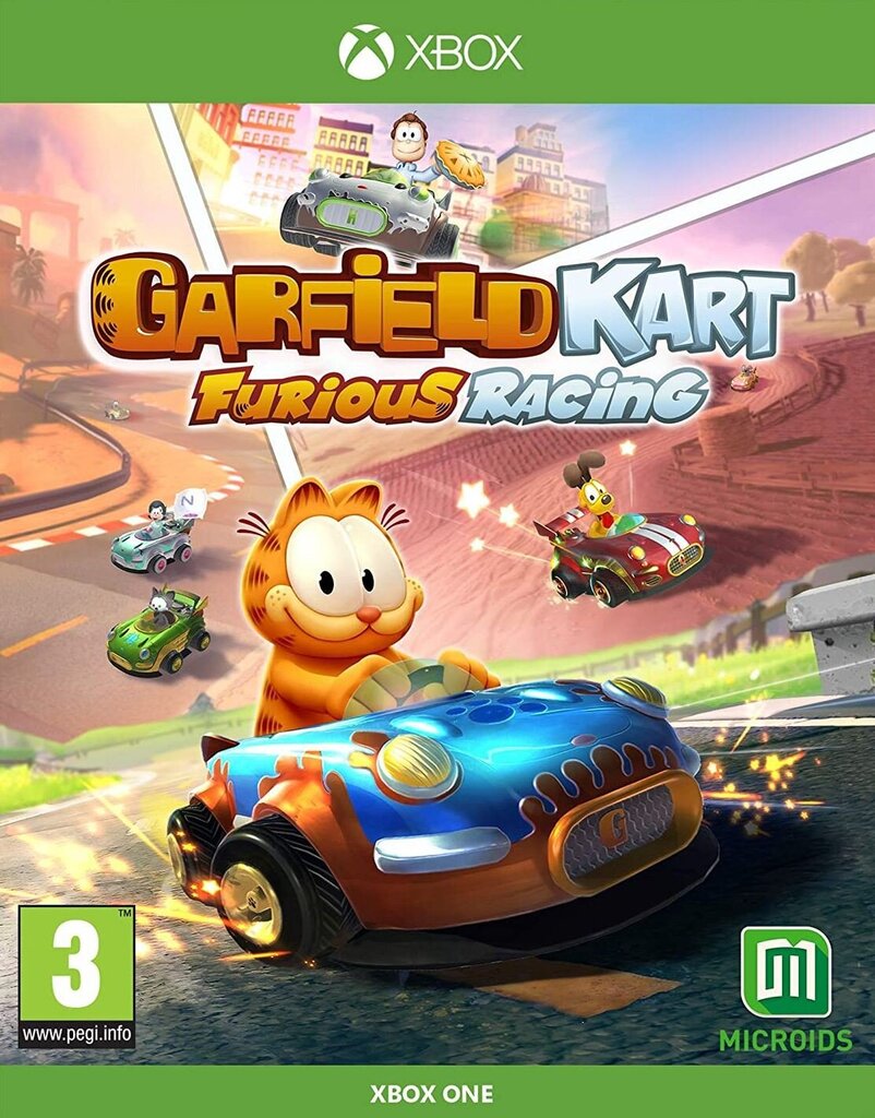 Компьютерная игра Garfield Kart Furious Racing Xbox One цена | 220.lv