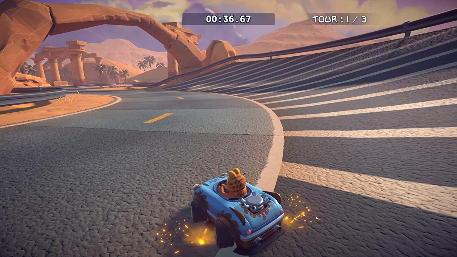 Компьютерная игра Garfield Kart Furious Racing Xbox One цена | 220.lv