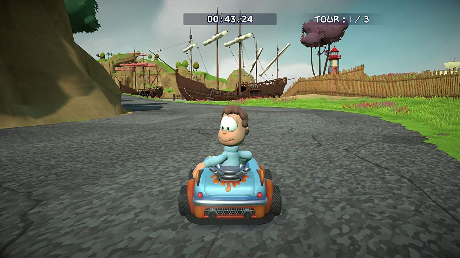 Компьютерная игра Garfield Kart Furious Racing Xbox One цена | 220.lv