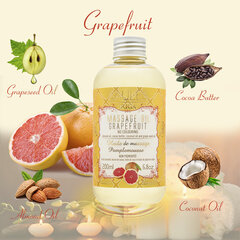 Masāžas eļļa ķermenim GRAPEFRUIT Saules Fabrika 200 ml цена и информация | Массажные масла | 220.lv