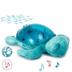 Nakts gaisma ar gaismas projekciju un melodijām Bruņurupuču zils Tranquil Turtle Aqua Ocean, Cloud B 008236 цена и информация | Игрушки для малышей | 220.lv