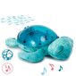 Nakts gaisma ar gaismas projekciju un melodijām Bruņurupuču zils Tranquil Turtle Aqua Ocean, Cloud B 008236 cena un informācija | Rotaļlietas zīdaiņiem | 220.lv