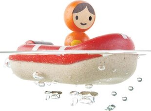 Rotaļlieta PlanToys Coast Guard Boat cena un informācija | Plan Toys Rotaļlietas, bērnu preces | 220.lv