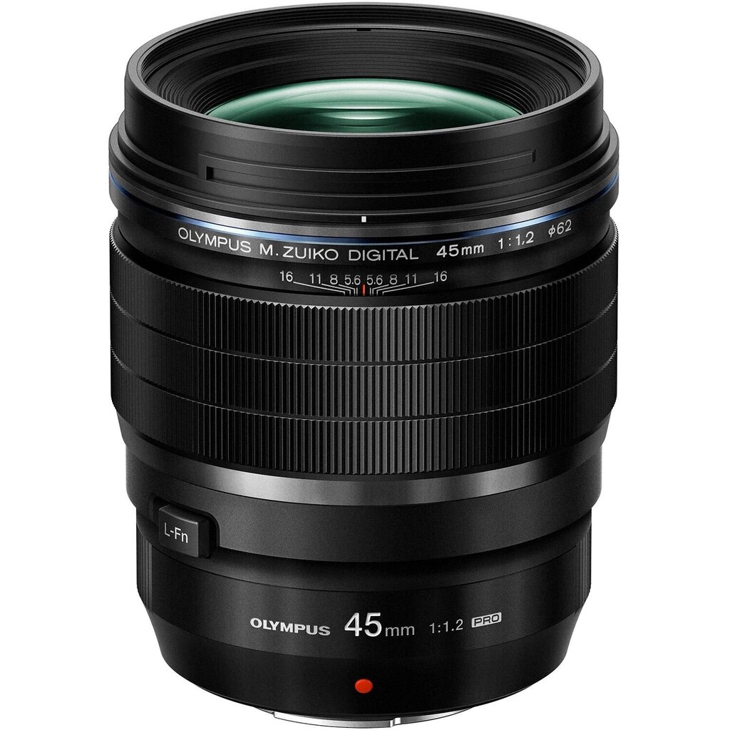 Olympus M.ZUIKO DIGITAL ED 45mm F1.2 PRO (Black) цена и информация | Objektīvi | 220.lv