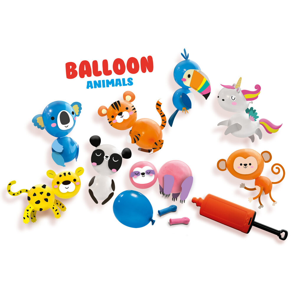 Radošs balonu - dzīvnieku komplekts SES Creative cena un informācija | Attīstošās rotaļlietas | 220.lv