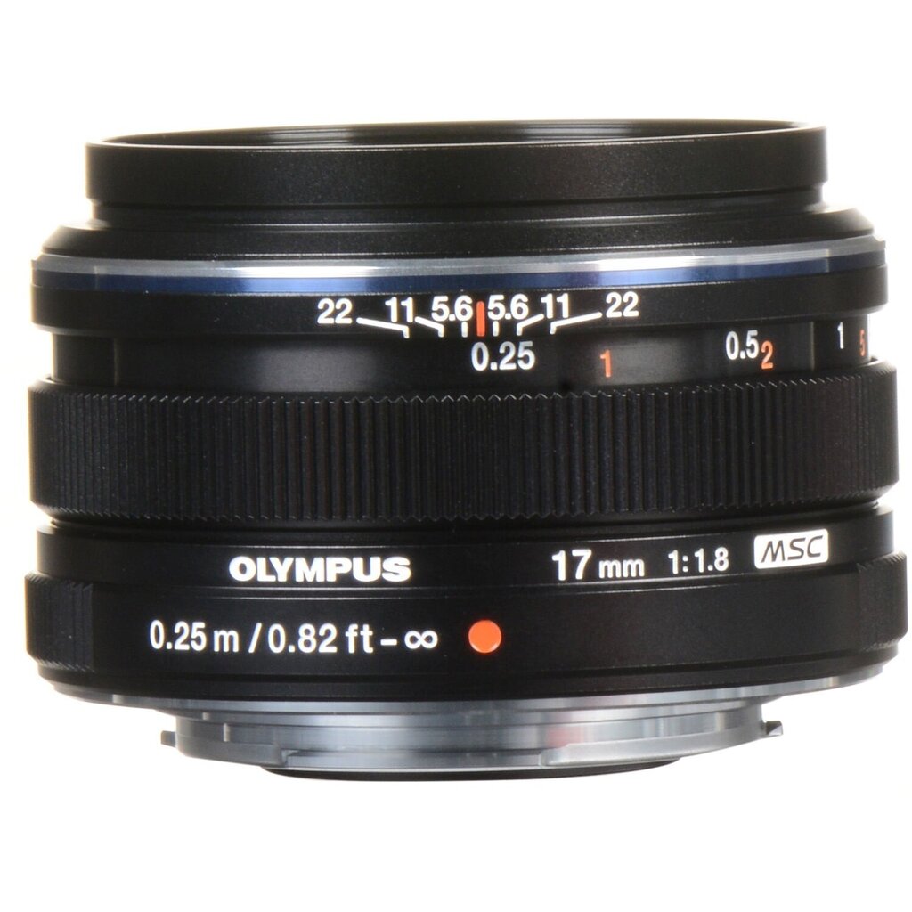 M.Zuiko Digital 17mm f/1.8, black цена и информация | Objektīvi | 220.lv