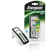 Зарядное устройство Energizer AA/AAA + 2 шт. AA цена и информация | Зарядные устройства для элементов питания | 220.lv